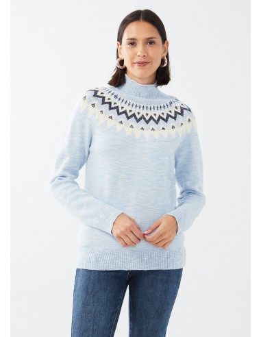 Marled Fare Isle Sweater 2023