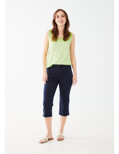 Euro Twill, Olivia Slim Capri de pas cher