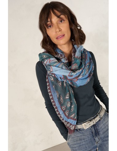 Foulard imprimé de technologie