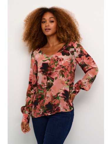 Blouse imprimé fleurs de la marque