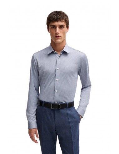 Chemise extensible avec micro-imprimé shop